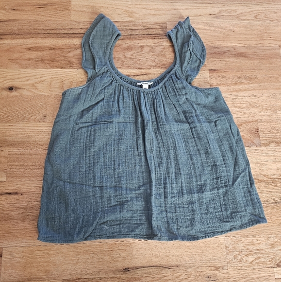 Sonoma Tops - Sonoma Size Large Green Tank Top